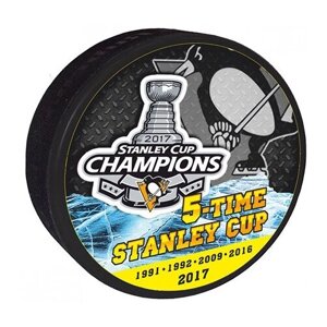 Шайба Rubena хоккейная Pittsburgh Penguins Stanley Cup Champions 2017