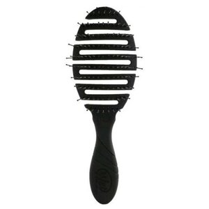 Щетка Wet Brush Pro Flex Dry Black для быстрой сушки волос, черная