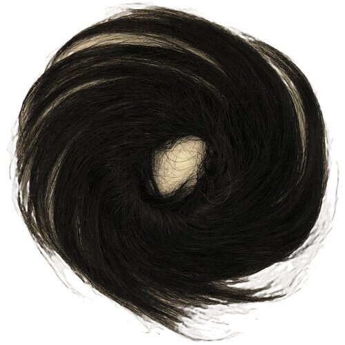 Шиньон-резинка из натуральных волос № 1