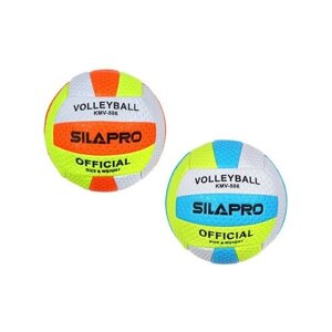 Silapro мяч волейбольный 22см, 5 р-р, 2сл, пвх 2.5мм, 290г (10%
