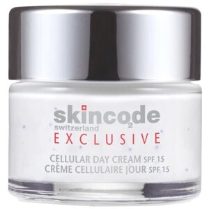 Skincode Exclusive Cellular Day Cream Spf 15 Клеточный омолаживающий дневной крем для лица SPF 15, 50 мл
