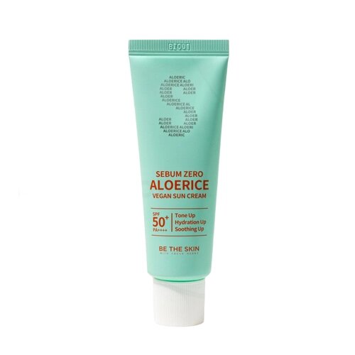 Солнцезащитный крем | Be The Skin Sebum Zero Aloerice Vegan Sun Cream 50 ml 50+PA