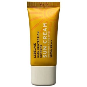 Солнцезащитный крем для лица и шеи водостойкий SPF50+ PA Lebelage High Protection Extreme Sun Cream 30мл
