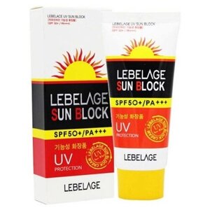 Солнцезащитный крем для лица Lebelage SPF50+PA, 30 мл