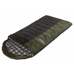 Спальный мешок INDI Vermont Extreme R-zip от -27 °C (одеяло с подголовником, фланель, 195+35X85 см)