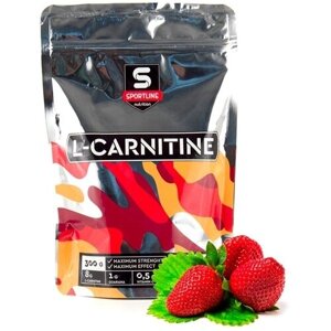 Sportline Nutrition L-карнитин, 300 гр., клубника