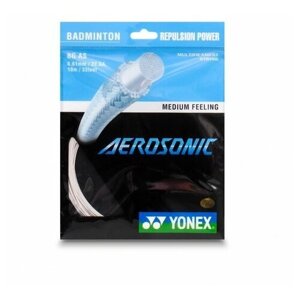 Струна для бадминтона Yonex 10m BG-AS Aerosonic White