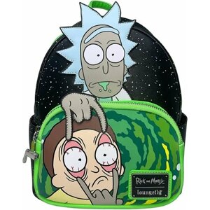 Сумка рюкзак Рик и Морти из мультика Рик и Морти Rick and Morty