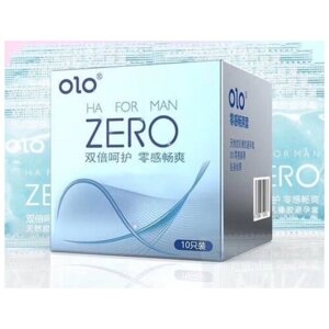 Супертонкие презервативы OLO Zero 10шт