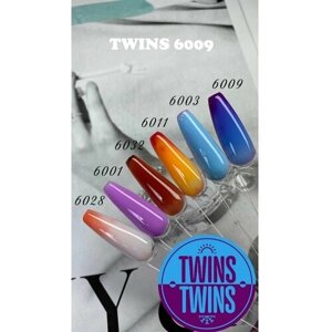 Термо Акригель Lakres Twins 6009, 15 гр, двухцветный гель лак