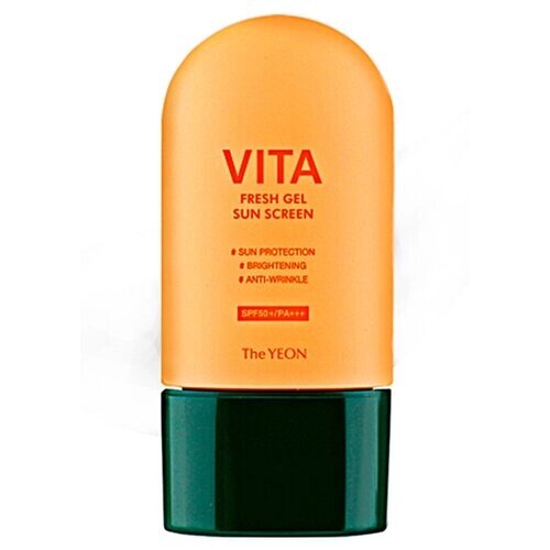 The YEON Гель солнцезащитный освежающий - Vita fresh gel sun screen SPF50+PA , 50мл