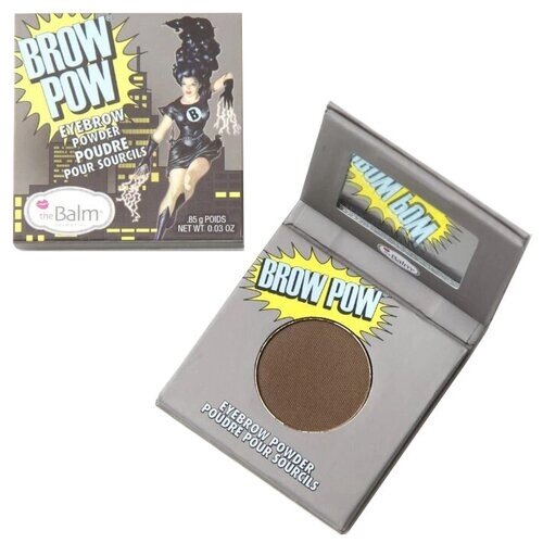 TheBalm Пудра для бровей Brow Pow Eyebrow Powder, dark brown