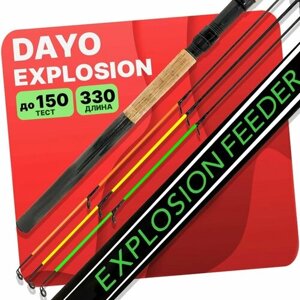 Удилище фидерное Dayo Explosion Feeder, тест 80-150гр, 3.3м