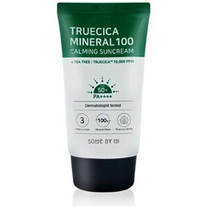 Успокаивающий солнцезащитный крем Some By Mi "Truecica Mineral 100 Calming Sun Cream" SPF 50, 50 мл