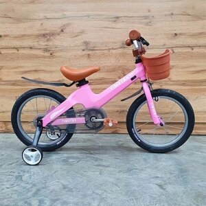 Велосипед для детей "Time Try", 14 дюймов, магниевый, розовый