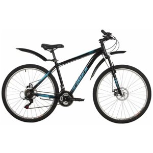 Велосипед горный Foxx 27,5", Atlantic D, черный, алюминий, размер 18"