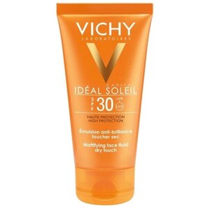 Vichy эмульсия Capital Ideal Soleil Mattifying Face Dry Touch SPF 30, 50 мл