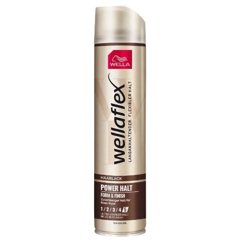 Wella Лак для волос Wellaflex Ультрасильная сильная фиксация, удержание объема ( Form&Finish), 250 мл