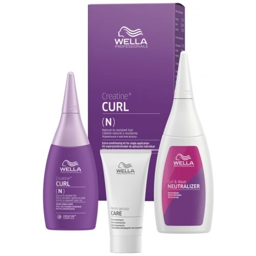 Wella Professionals Набор Creatine+ Curl для нормальных волос, от тонких до трудноподдающихся