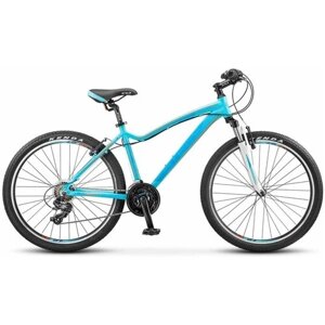 Женский велосипед Stels Miss 6000 V K010 (2023) 17" Светло-голубо-коричневый (161-178 см)