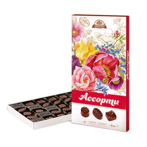 Бабаевский ассорти Букеты, 300 г, картонная коробка, 30 шт. в уп.