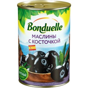 Bonduelle Маслины в рассоле с косточкой, 300 г