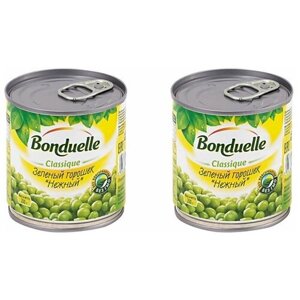 Bonduelle Овощные консервы Горошек зеленый, 200 г, 2 шт
