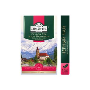 Чай черный Ahmad tea Ceylon tea F. B. O. P. F. high mountain, 100 г