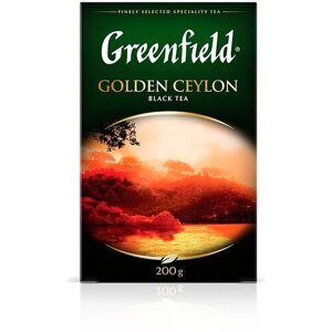 Чай черный Greenfield Golden Ceylon, листовой 200 г