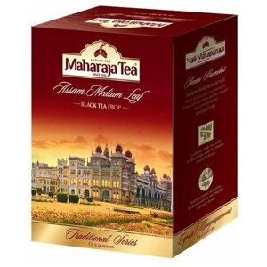 Чай чёрный Maharaja Tea Medium Leaf индийский байховый, 250 г