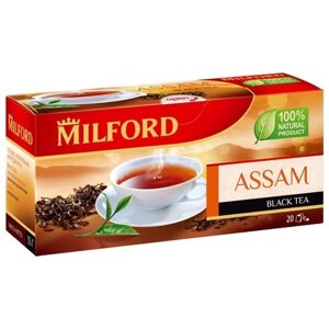 Чай черный Milford Assam в пакетиках, 20 пак.