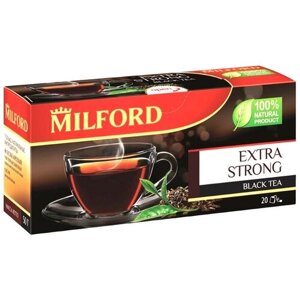 Чай черный Milford Extra strong в пакетиках, 20 пак.