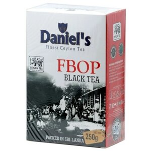 Чай черный среднелистовой цейлонский Daniels FBOP 250г