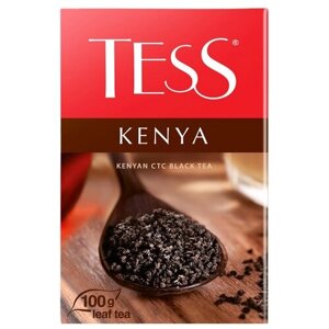 Чай черный Tess Kenya гранулированный, классический, апельсин, 100 г