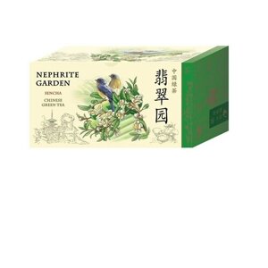 Чай зеленый Green Panda Нефритовый сад в пакетиках, зелень, сливки, 2 пак.