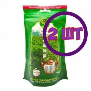 Чай зеленый листовой Верблюд Мята, м/у, 100 г (комплект 2 шт.) 8504585
