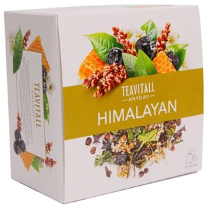 Чайный напиток TeaVitall Anyday «Himalayan», 38 фильтр-пакетов. Чай в пакетиках.