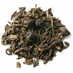 Черничный пуэр. Китайский элитный чай трехлетней выдержки 50 гр