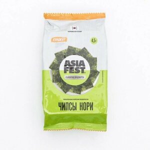 Чипсы нори Кунжут "Asia Fest", 4.5 г