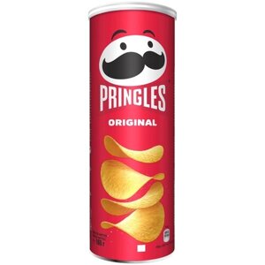 Чипсы Pringles картофельные, соль, 165 г