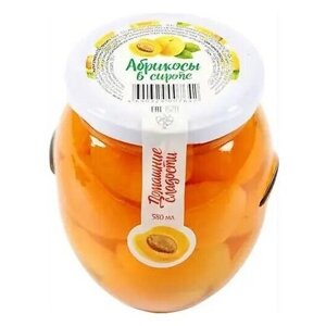 «Домашние сладости», абрикосы консервированные, 530 г