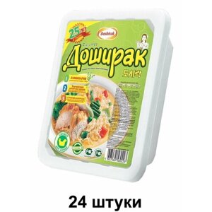 Doshirak Лапша быстрого приготовления Курица, 90 г, 24 шт