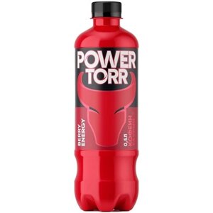 Энергетический напиток Power Torr Red ягоды, яблоко, 0.5 л