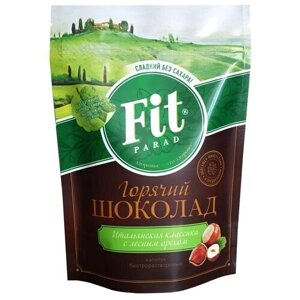 Fit Parad Горячий шоколад, фундук, классический, 200 г