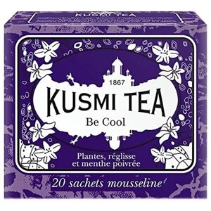 Французский чай Kusmi tea Be Cool Organic в саше 2,2 гр 20 шт.