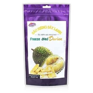 Freeze dried Durian , Натуральный Сушеный дуриан , Сублимированный дуриан, 60г.
