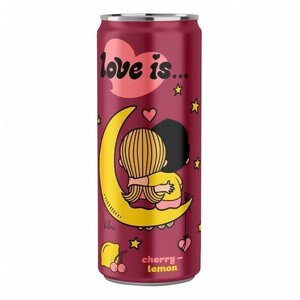 Газированный напиток Love Is вишня-лимон, 330 мл