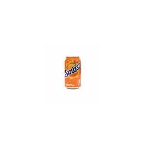 Газированный напиток SunKist Orange, 12 штук по 355 мл, вкус апельсина
