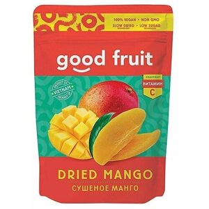 GOOD FRUIT, манго сушеное, 5 шт. по 100 г