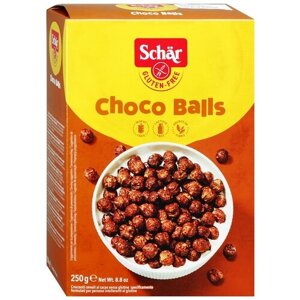 Готовый завтрак Schar Choco Balls шарики, шоколадный, 250 г